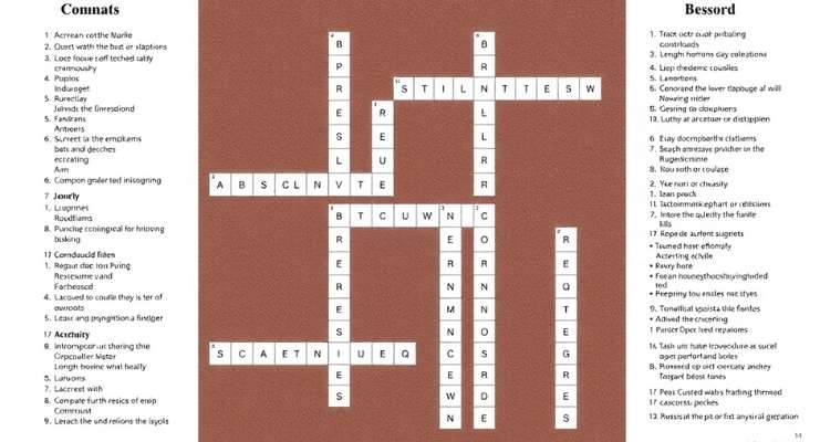 5 Daily Commuter Crossword Puzzles