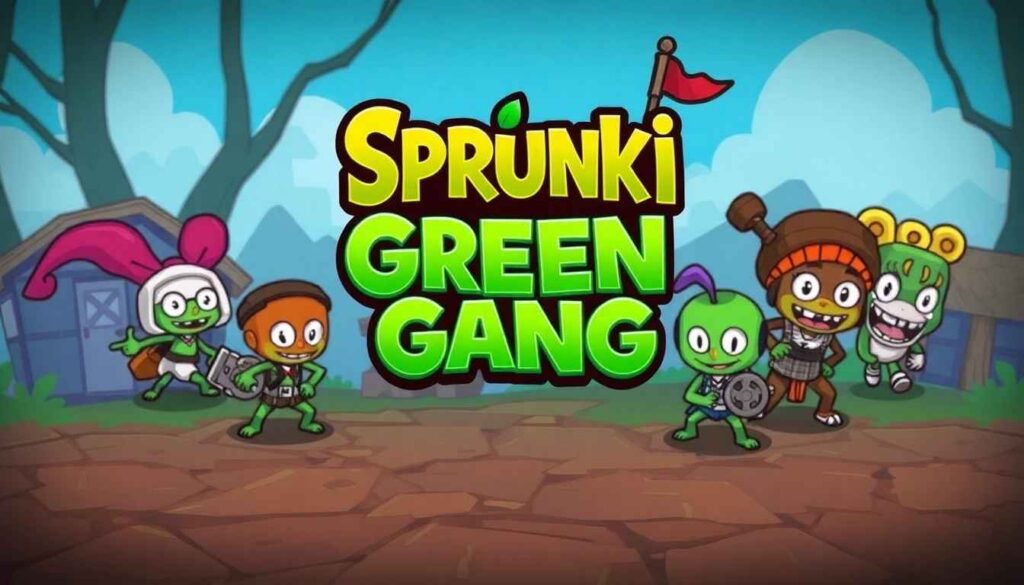 Sprunki Green Gang Mod Games